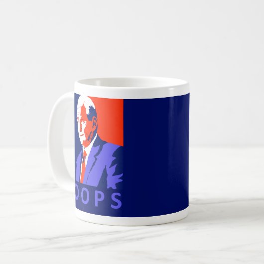 Pence's Oeps-Mok Koffiemok (Voorkant links)