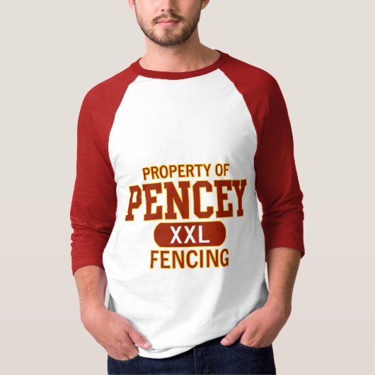 Pencey Fencing Jersey T-shirt (Voorkant)