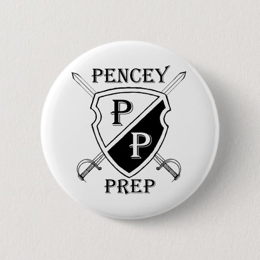 Pencey Prep Ronde Button 5,7 Cm (Voorkant)