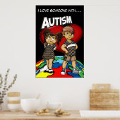 Pencil 2 Pad Co. - autisme Poster (Keuken)