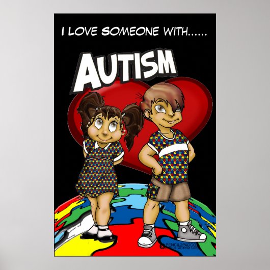 Pencil 2 Pad Co. - autisme Poster (Voorkant)