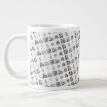 Pencil Animal Collection Mug