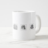 Pencil Animal Collection Mug - Monkeys Grote Koffiekop (Voorkant rechts)
