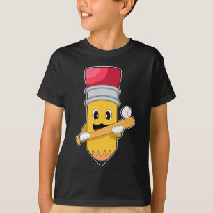 Pencil Baseball Bat T-shirt