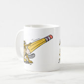 Pencil Beaver Koffiemok (Voorkant links)