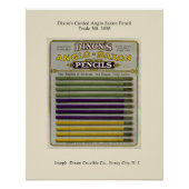 Pencil Box Packaging Glanzend Poster (Voorkant)