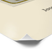 Pencil Box Packaging Glanzend Poster (Hoek)