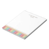 Pencil Crayon Notitieblok van leraar (Linkerzijde)