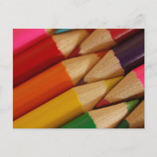 Pencil Crayons Briefkaarten