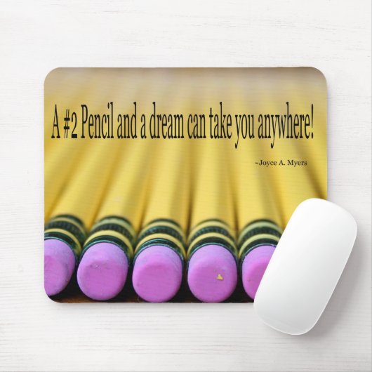 Pencil Dreams Mousepad Muismat (Met muis)