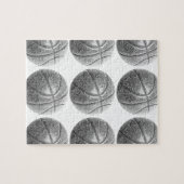 Pencil Effect Basketball Legpuzzel (Horizontaal)