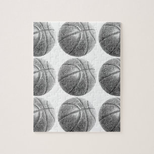 Pencil Effect Basketball Legpuzzel