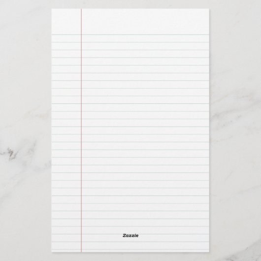 Pencil en papier Gepersonaliseerde leerkracht Stat (Achterkant)