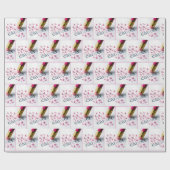 Pencil Erasing Cancer Text On Paper Cadeaupapier (Vlak)