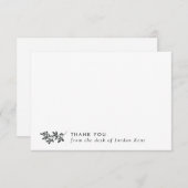 Pencil Grey Branch bedankt van de bureau van (Voorkant / Achterkant)