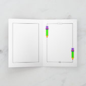 Pencil is gewoon een notitie wenskaart kaart (Binnen)