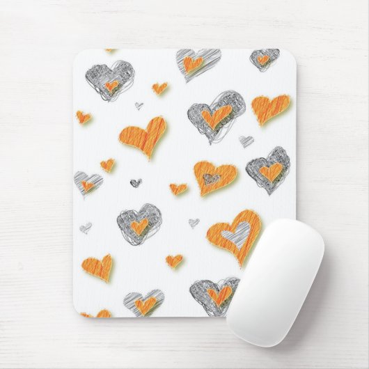 Pencil Kunst harten Mousepad Muismat (Met muis)