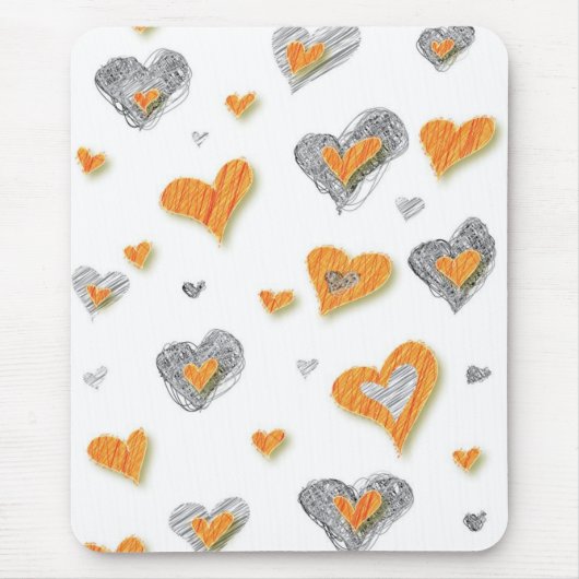 Pencil Kunst harten Mousepad Muismat (Voorkant)