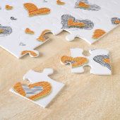 Pencil Kunst harten Puzzle Legpuzzel (Zijkant)