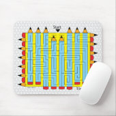 Pencil Maze Muismat (Met muis)