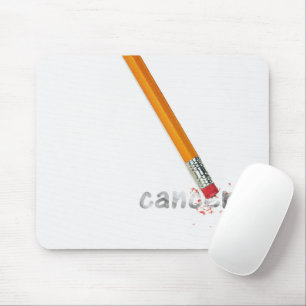 Pencil met Cancer Text Muismat