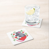 Pencil-muis Kartonnen Onderzetters (Insitu)