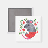 Pencil-muis Magneet (Voorkant / Achterkant)