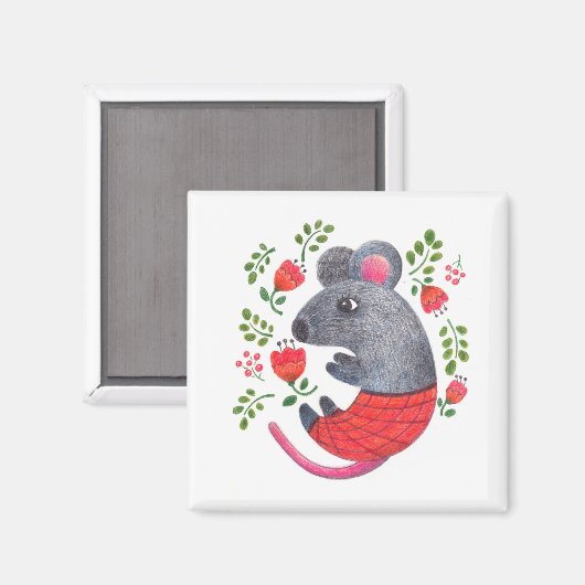 Pencil-muis Magneet (Voorkant / Achterkant)