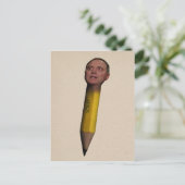 Pencil Neck Adam Schiff Briefkaart (Staand voorkant)
