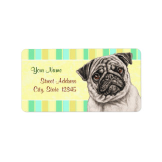 Pencil Pug Etiket