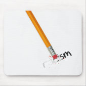 Pencil Rascisme wissen Muismat (Voorkant)