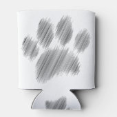 Pencil Schetskok Digitale Kunst Blikjeskoeler (Achterkant)