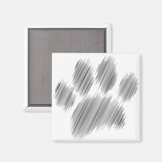 Pencil Schetskok Digitale Kunst Magneet (Voorkant / Achterkant)