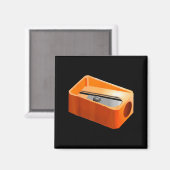 Pencil Sharpener Funny Office School Supplies Cost Magneet (Voorkant / Achterkant)