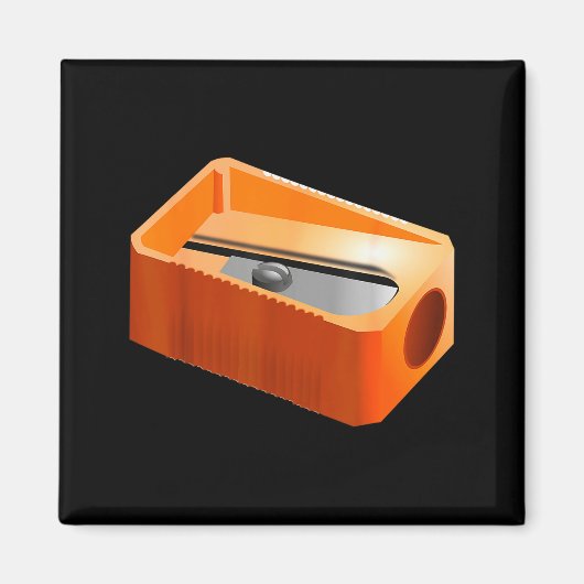 Pencil Sharpener Funny Office School Supplies Cost Magneet (Voorkant)