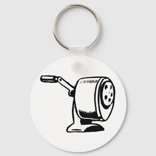 Pencil Sharpener Sleutelhanger (Voorkant)