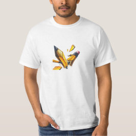 pencil  t-shirt