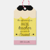 Pencil Teacher Appreciation Cadeaulabel (Voorkant)