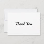 Pencil Teacher Name Thank You Card Bedankkaart (Achterkant)
