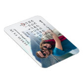 Pencil Us In Save the Date August 2026 Calendar Magneet (Rechterzijde)