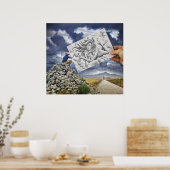 Pencil Vs Camera - Godin Poster (Keuken)