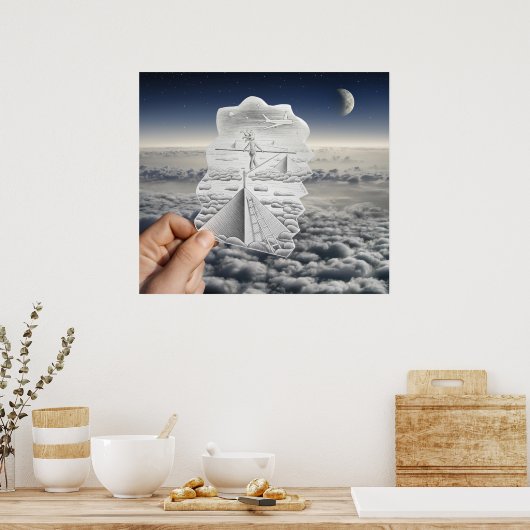 Pencil Vs Camera - Tightrope Walker Poster (Keuken)