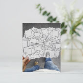 Pencil Vs Camera - Vertigo Briefkaart (Staand voorkant)