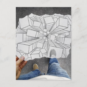 Pencil Vs Camera - Vertigo Briefkaart