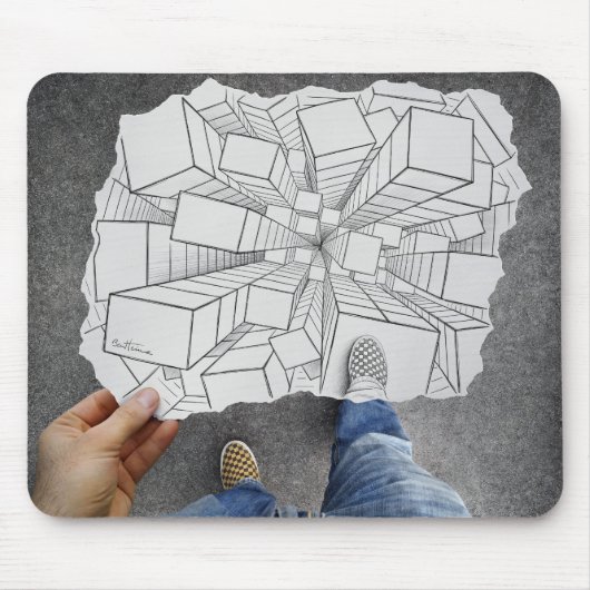 Pencil Vs Camera - Vertigo Muismat (Voorkant)