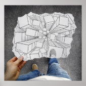 Pencil Vs Camera - Vertigo Poster (Voorkant)