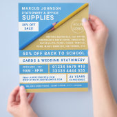 Pencils, benodigdheden voor kantoorbenodigdheden,  flyer (Hand)