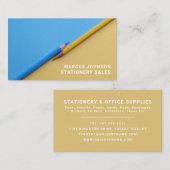 Pencils, benodigdheden voor kantoorbenodigdheden,  visitekaartje (Voorkant / Achterkant)