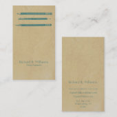  Pencils blauw Visitekaartje (Voorkant / Achterkant)