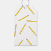 Pencils Down Gepersonaliseerde Gift Label Terug na Cadeaulabel (Achterkant)